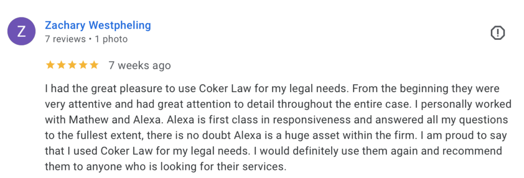 Jacksonville injury lawyers review
